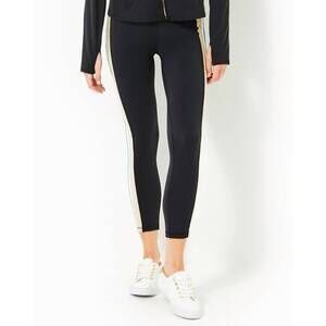 NEW LILLY PULITZER weekender high rise midi legging in black multi